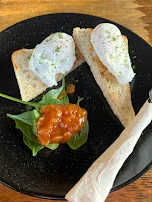 Poached Eggs on Sour Dough
